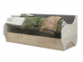 Кровать-диван Авалон дуб крафт серый-дуб крафт белый 