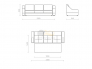Диван Сириус 3 БД