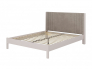 Кровать Нортан 1800 Льняной/светло-серый