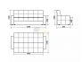 Диван Фишт с мягкими подлокотниками Ultra Grafit