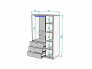 Шкаф Arvid H253