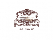 Кровать 2-х спальная 1800*2000  с ортопедом