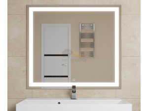 Зеркало Uperwood Tanos LED подсветка и подогрев 90x80 см