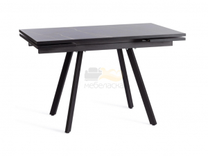 Стол Vigo мрамор чёрный/чёрный
