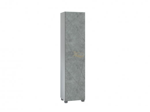 Шкаф Geometry 450 бетон