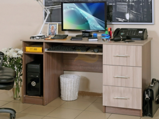 Стол компьютерный ПКС-4 Памир ясень шимо