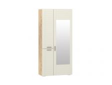 Шкаф для одежды Livorno НМ 013.36 Х фасад с зеркалом Софт панакота